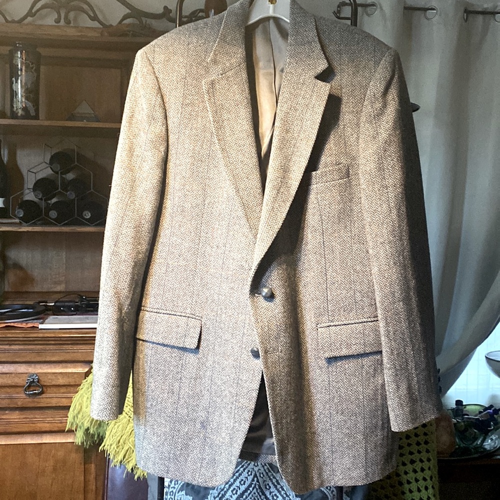 Vintage Wentworth Gray Tweed Blazer